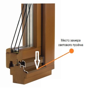 Замер современных деревянных стеклопакетов для москитных сеток